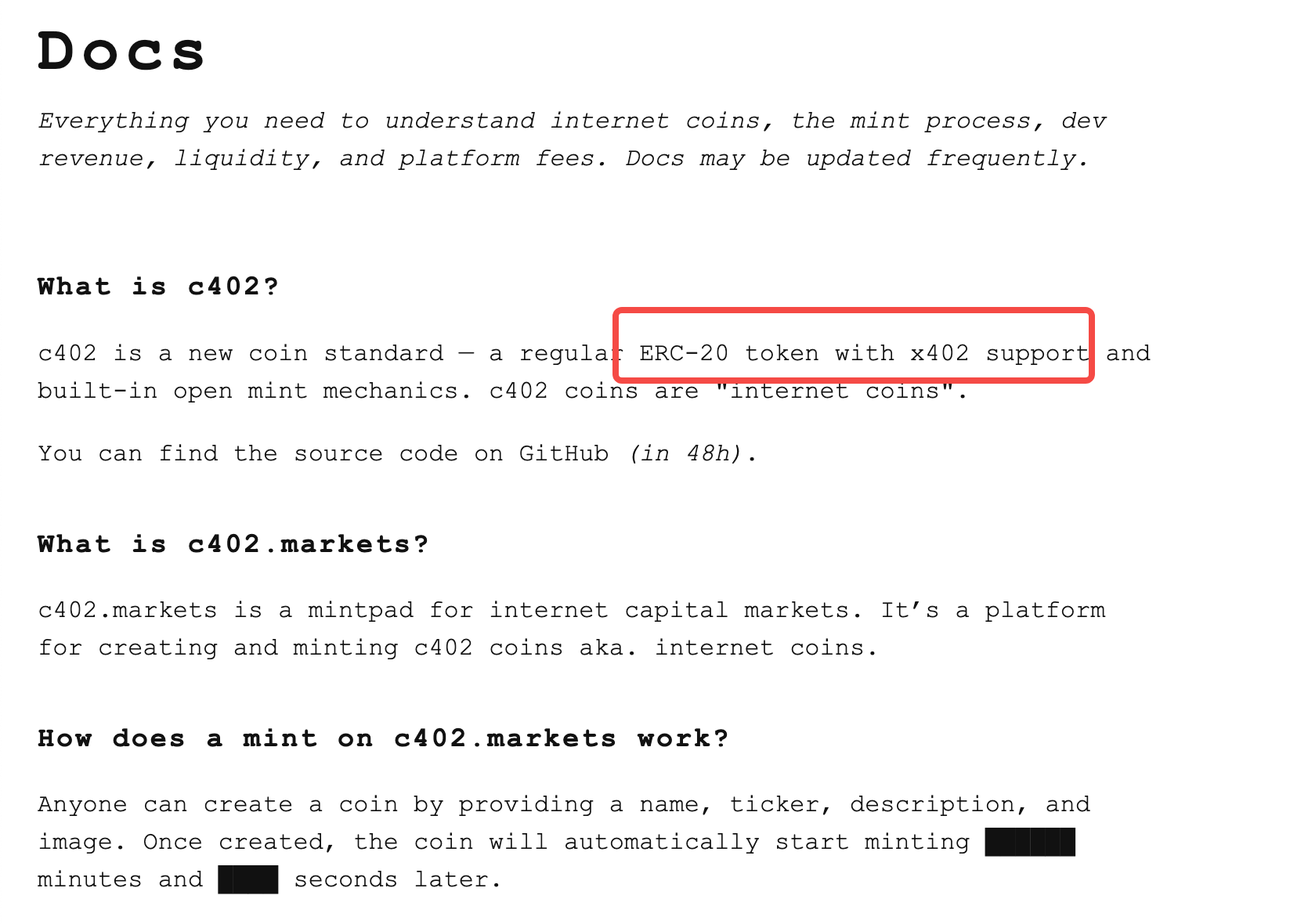 PING推出发射台c402.market，要做x402生态的Pump.fun?