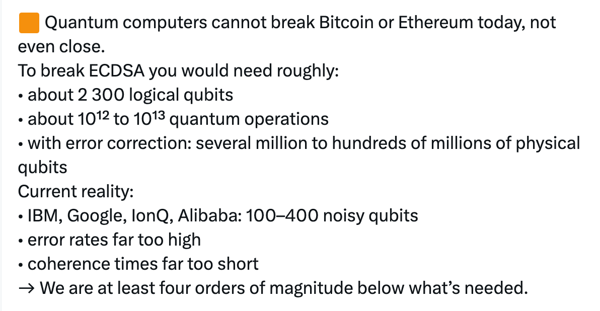 Vitalik再谈量子威胁论，加密货币的根基真要被动摇了吗？