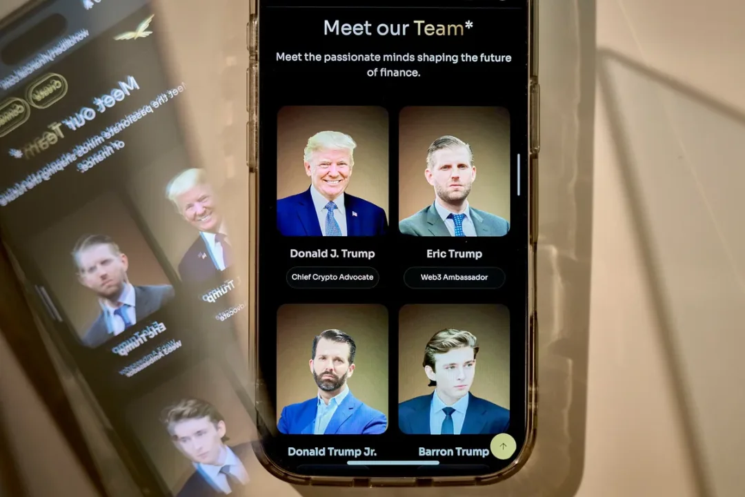 彭博社：随着加密市场崩盘，特朗普家族及其支持者财富正大幅缩水