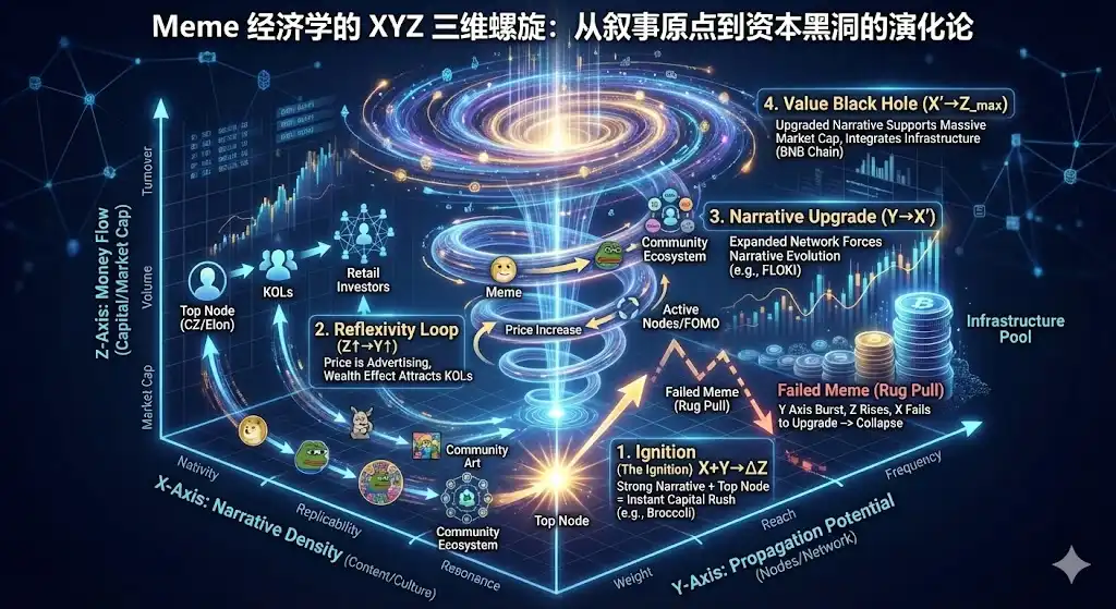 为什么一买就跌？用第一性原理推算出Meme的增长螺旋