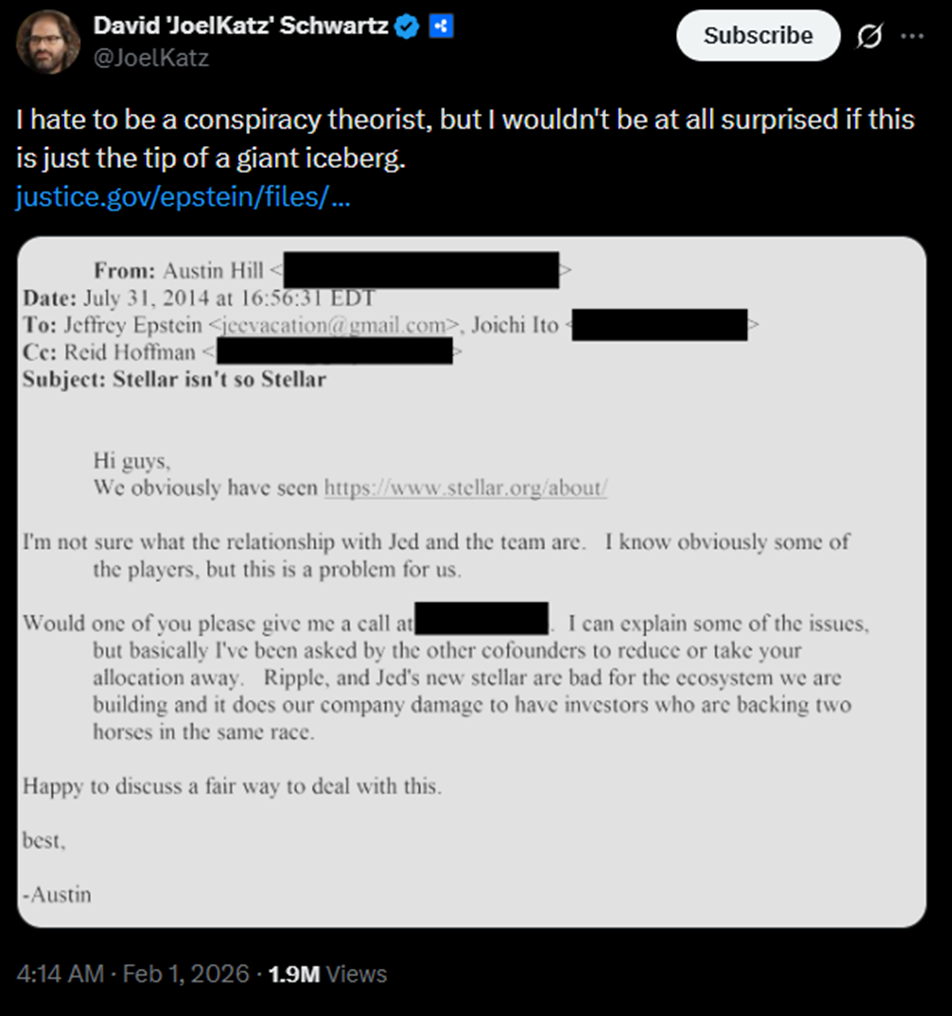 梳理爱泼斯坦文件,发现他见过中本聪 梳理爱泼斯坦文件,发现他见过中本聪