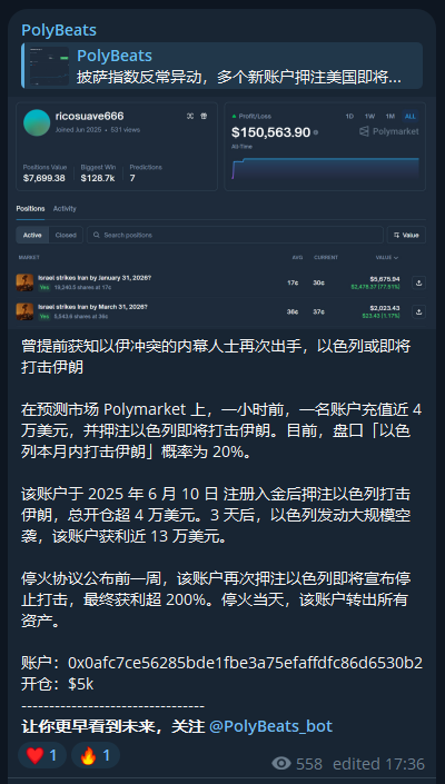 比提前知道战争更离谱的是，他们提前知道哈梅内伊遇害
