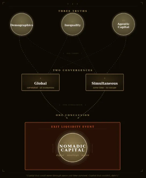 代际囚徒困境解局：游牧资本比特币的必然之路